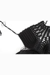 SWAYING/KNIT Crochet Backless Dress SW22SSL38 Black